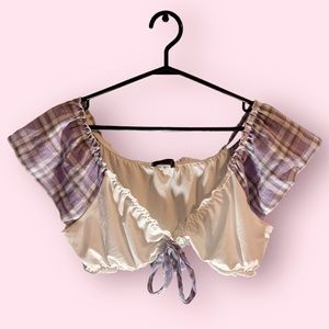 PASTEL MILKMAID TOP🤍